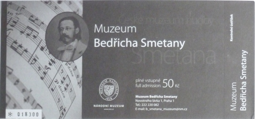 Praha - Národní muzeum - Muzeum Bedřicha Smetany