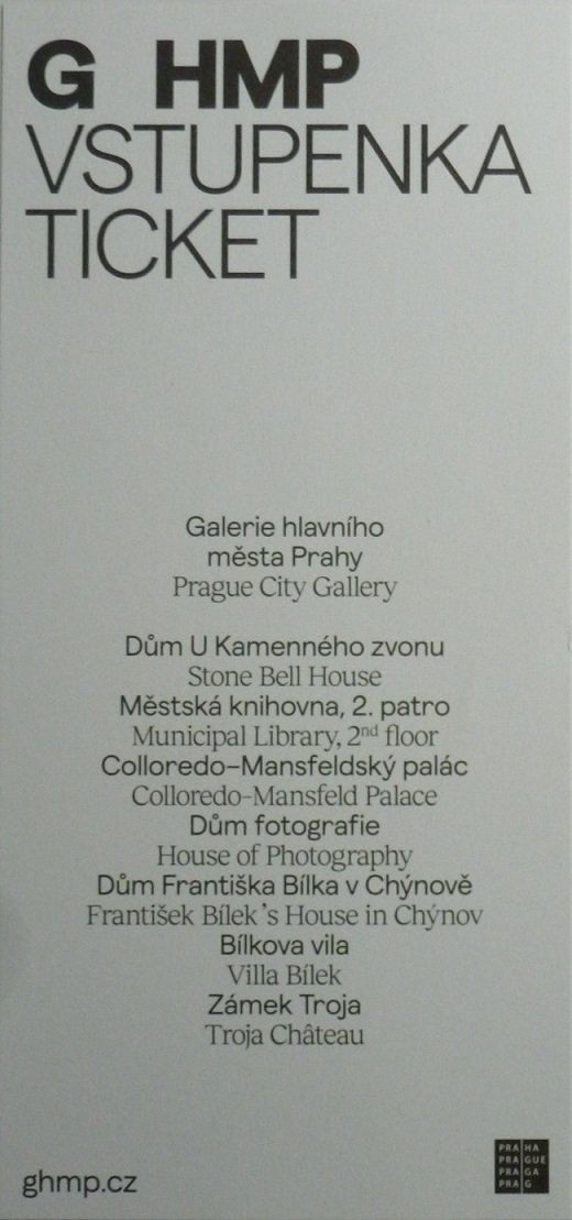 Praha - Galerie hlavního města Prahy 1